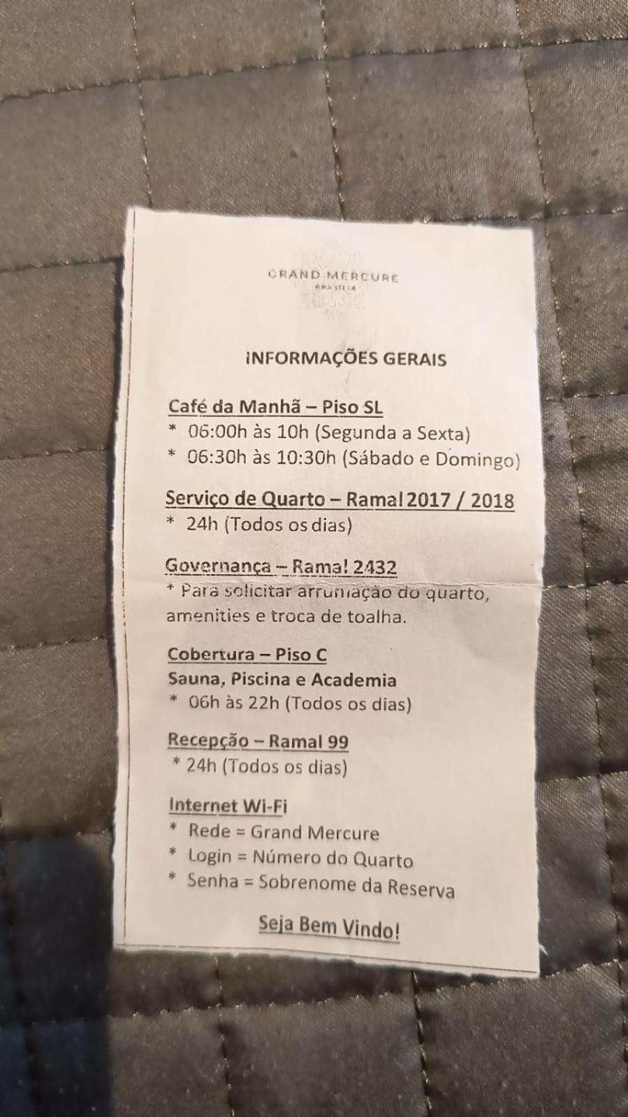 Hotel Grand Mercure Flat Particular Com Varanda, Garagem E Wi-Fi Бразиліа Екстер'єр фото